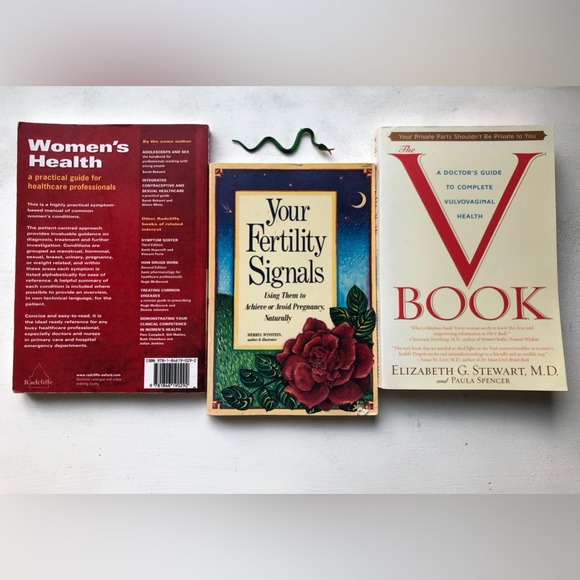 3 book set Women’s Health, Your Fertility Signals, The V Book Doctor’s Guide MD - Picture 9 of 10